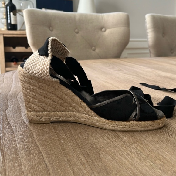 Coach monogrammed lace up espadrille - Picture 1 of 5